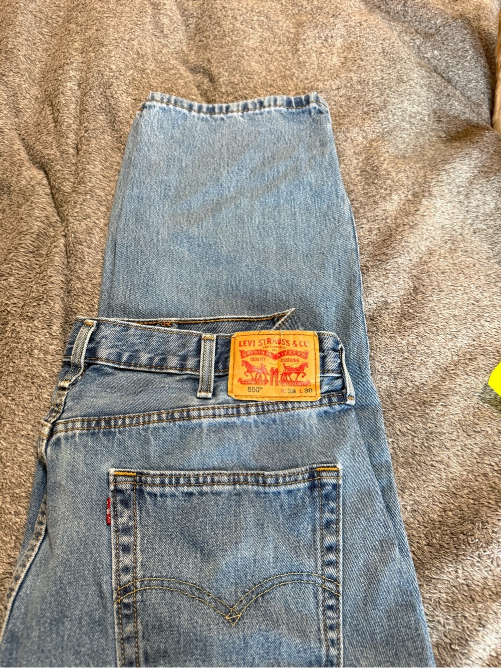 Levi's Light Blue Relaxed Jeans